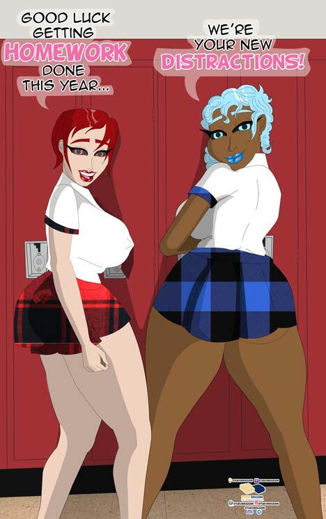Studio Dragoon CyberGirls - Back to School
